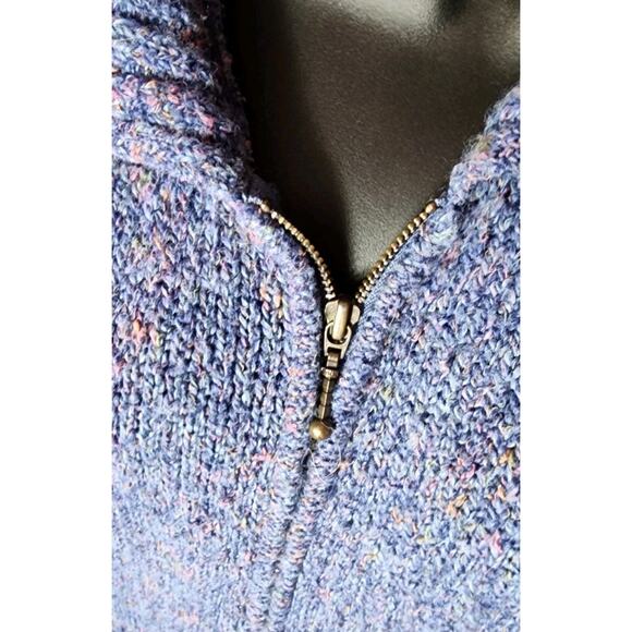 croft barrow Full Zip Up Sweater Blue Girls XLarge Juniors - Picture 14 of 15